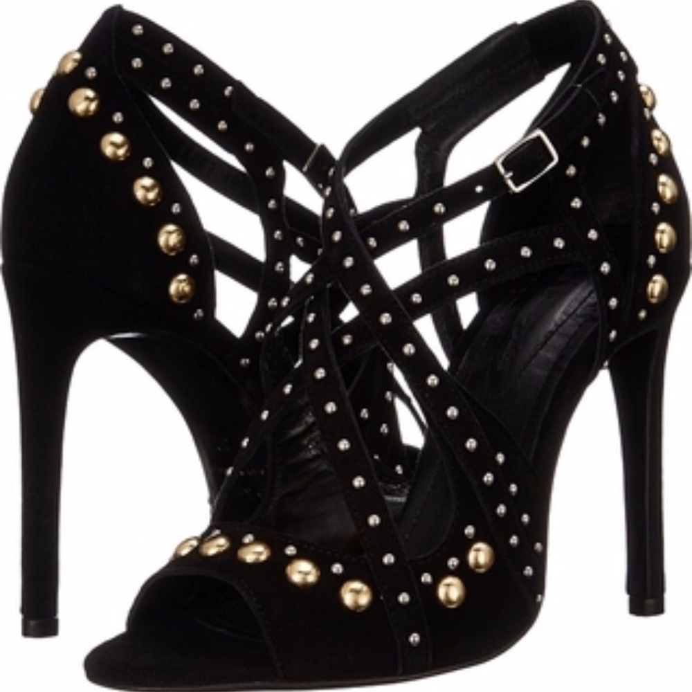 The Kooples Black Studded Heels